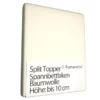 Split Topper Spannbettlaken Romanette Elfenbein (Baumwolle) -BEDSUPPLY VerkäufeBEDSUPPLY Verkäufe ivoorst
