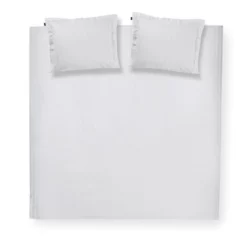 Bettwäsche Damai Linea Weiß Mako-Satin -BEDSUPPLY VerkäufeBEDSUPPLY Verkäufe linea white topshot arli group 1 1 1 1