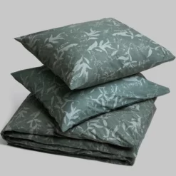 Bettwäsche Yumeko Olive Leaf Perkal -BEDSUPPLY VerkäufeBEDSUPPLY Verkäufe npercale olive leaf 2 2p stk