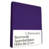 Spannbettlaken Romanette Violett (Baumwolle) -BEDSUPPLY VerkäufeBEDSUPPLY Verkäufe paars1