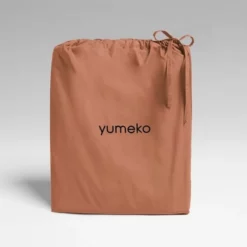 Bettwäsche Yumeko Terracotta Perkal -BEDSUPPLY VerkäufeBEDSUPPLY Verkäufe rduvet cover set percale terracotta 1 pkg