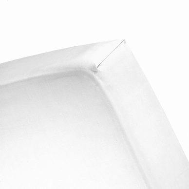 Boxspring / Wasserbett Spannbettlaken Damai White (Baumwolle) 5 Boxspring / Wasserbett Spannbettlaken Damai White (Baumwolle) – Bild 3