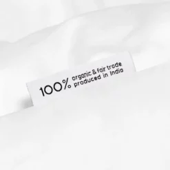 Bettwäsche Yumeko Pure White Mako-Satin -BEDSUPPLY VerkäufeBEDSUPPLY Verkäufe sduvet cover set cotton sateen pure white 5 lbl