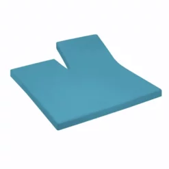 Double Split Topper Spannbettlaken Damai 15 Cm Turquoise (Baumwolle) 11 Double Split Topper Spannbettlaken Damai 15 Cm Turquoise (Baumwolle) -BEDSUPPLY VerkäufeBEDSUPPLY Verkäufe split hl 63 turquoise cotton 1