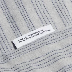 Bettwäsche Yumeko Light Grey Blue Stripe Flanell -BEDSUPPLY VerkäufeBEDSUPPLY Verkäufe uc3746a duvet cover set velvet flannel grey blue stripe 5 lbl