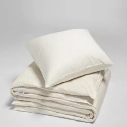 Bettwäsche Yumeko Warm White Mako-Satin -BEDSUPPLY VerkäufeBEDSUPPLY Verkäufe vduvet cover set cotton sateen warm white 2 1p stk1 1