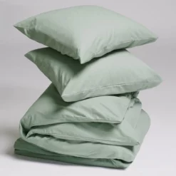 Bettwäsche Yumeko Pale Green Flanell 12 Bettwäsche Yumeko Pale Green Flanell -BEDSUPPLY VerkäufeBEDSUPPLY Verkäufe wc1068a duvet cover set velvet flannel pale green 2 2p stk2028129