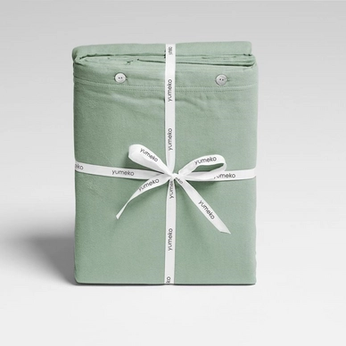 Bettwäsche Yumeko Pale Green Flanell 8 Bettwäsche Yumeko Pale Green Flanell – Bild 6