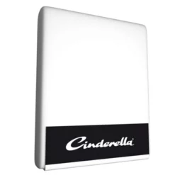 Spannbettlaken Cinderella White (Double Jersey)