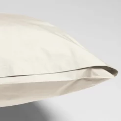 Bettwäsche Yumeko White Sand Perkal -BEDSUPPLY VerkäufeBEDSUPPLY Verkäufe ypillowcase percale white sand 3 dtl